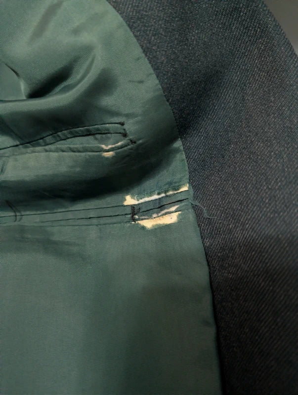 Atemberaubende grüne Wolljacke