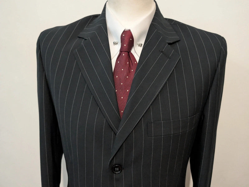 Incredible chalkstripe wool suit