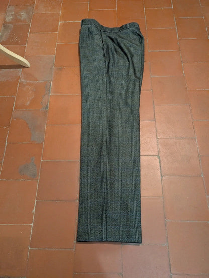 Original costume gris en flanelle