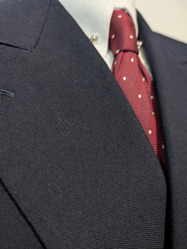 Incredible bespoke wool double-breasted suit