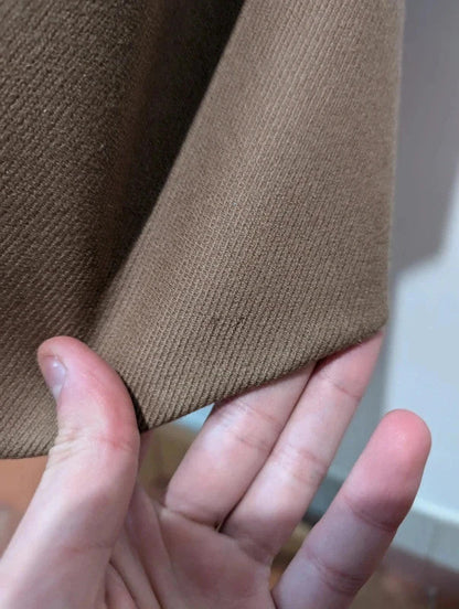 Sublime manteau marron en laine
