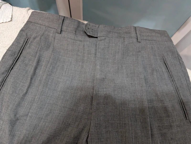 Classic grey 3-piece wool suit