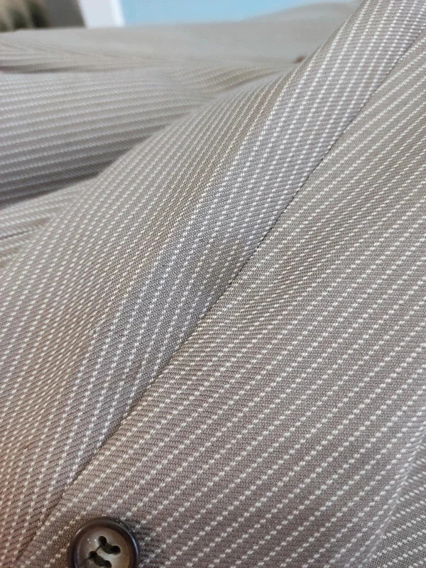 Amazing wool pinstripe suit