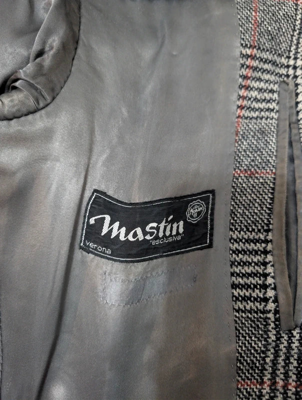 Fabuleux manteau polo coat en tweed