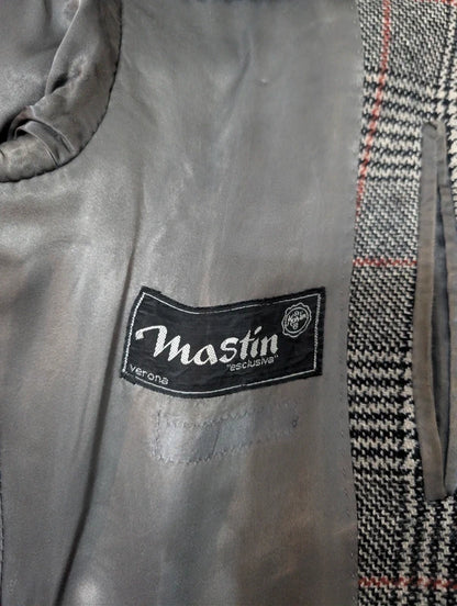 Fabuleux manteau polo coat en tweed