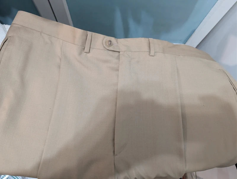 Giant beige sand wool costume