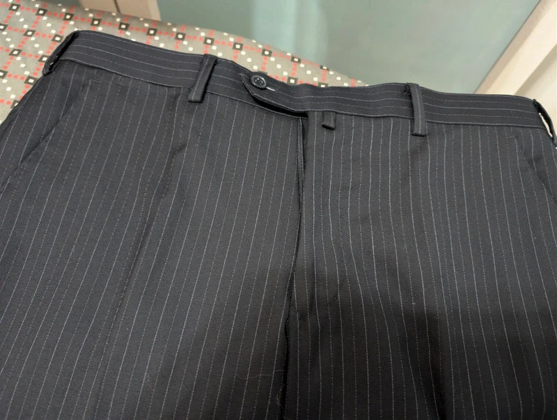 Magnifique costomume pinstripe en laine