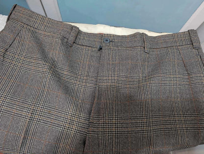 Majestueux costume 3 pièces marron gris