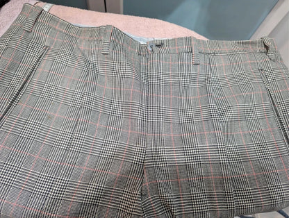 Géant costume gris en prince de Galles