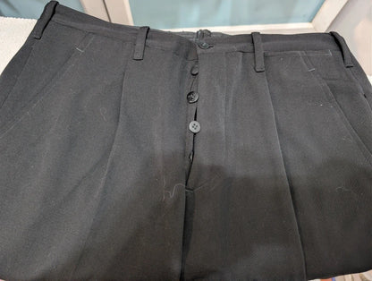 Magnifique costume noir en laine