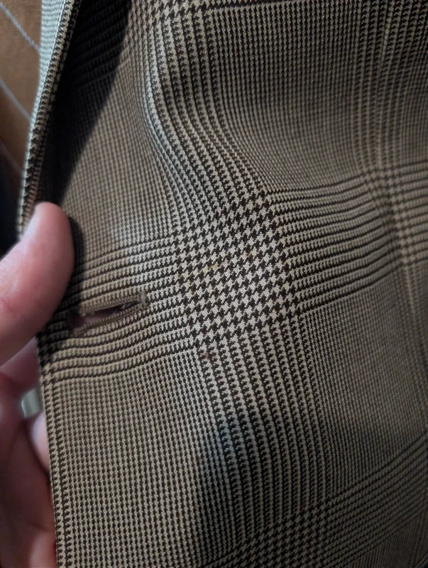 Wunderschöne braune Wolljacke