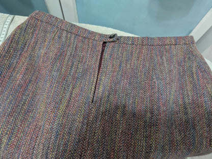 Magnifique tailleur violet lilas en tweed