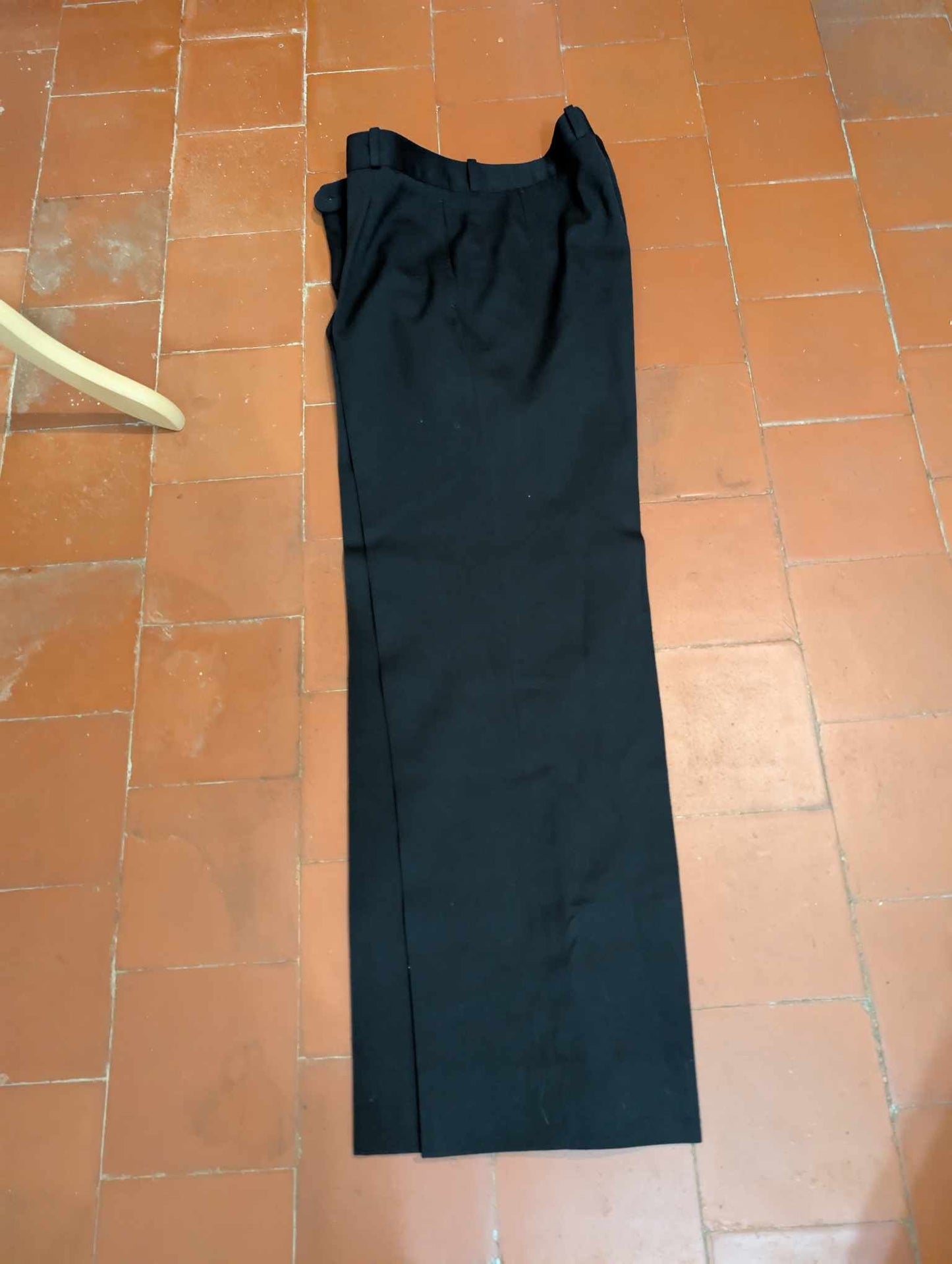 Incroyable smoking croisé en laine