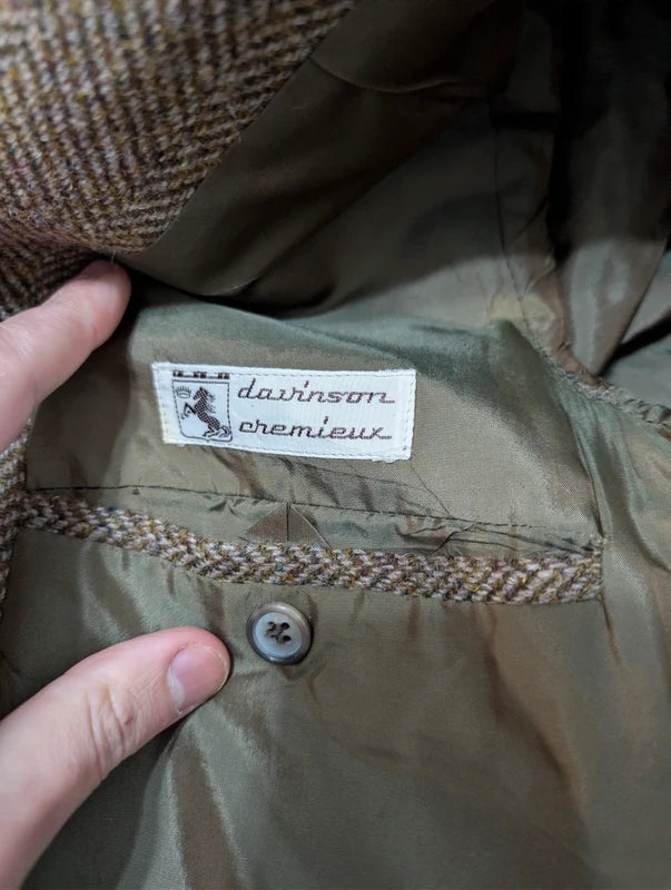 Außergewöhnliche Tweedjacke