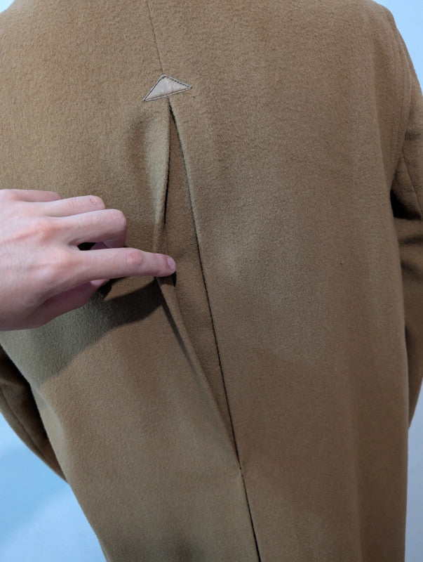 Lumineux loden camel en laine alpaga