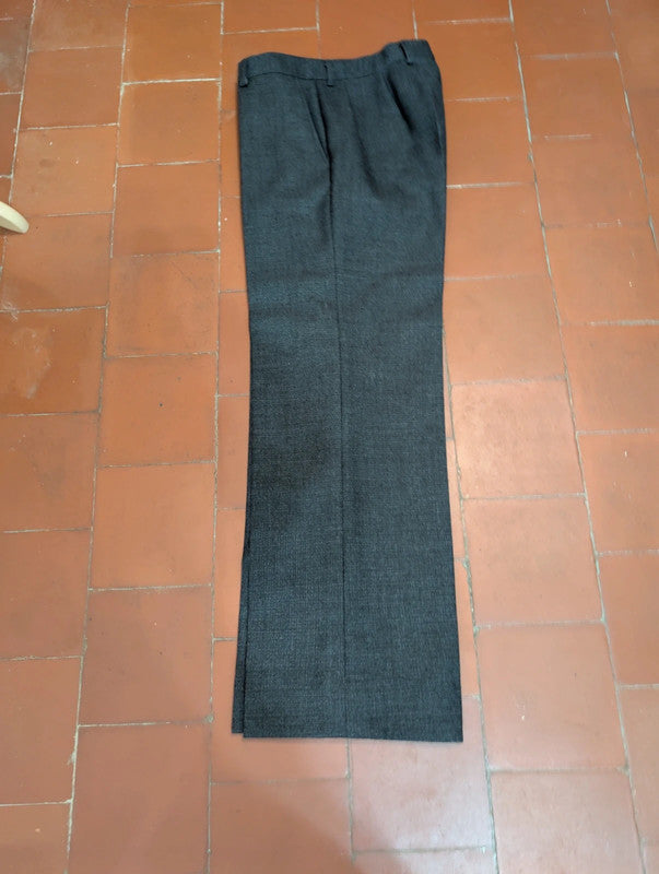 Fabuleux costume marron en laine