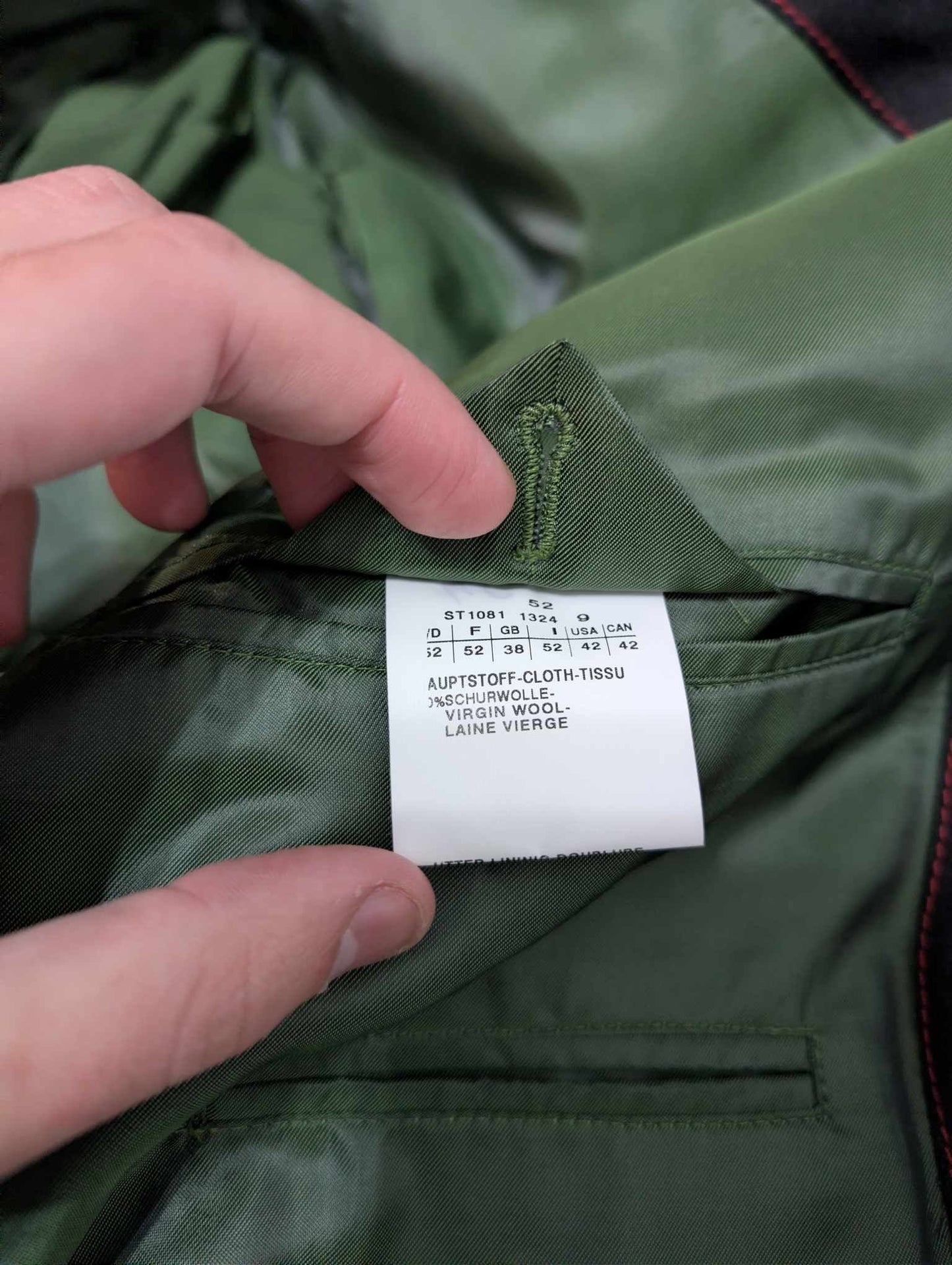 Sympathique costume autrichien en laine