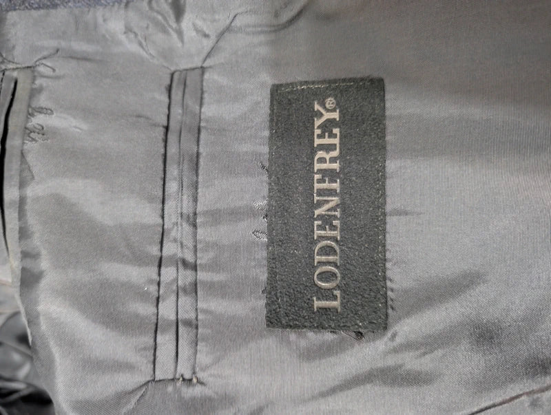 Fabelhafter österreichischer marineblauer Anzug aus schwerem Flanell