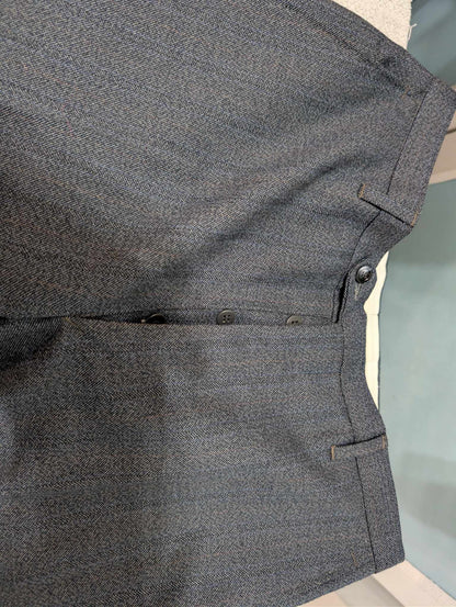 Incroyable costume 3 pièces gris en laine