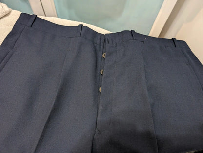 Maßgeschneiderter, wunderschöner marineblauer Anzug