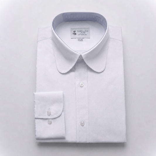 Penny collar in coton blend