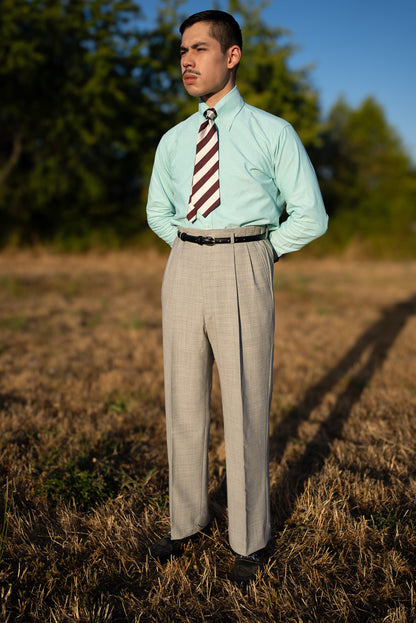 [PRE ORDER] Light Grey Cold Wool Trouser 290GR