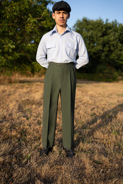 [PRE ORDER] Green Cold Wool Trouser 290GR