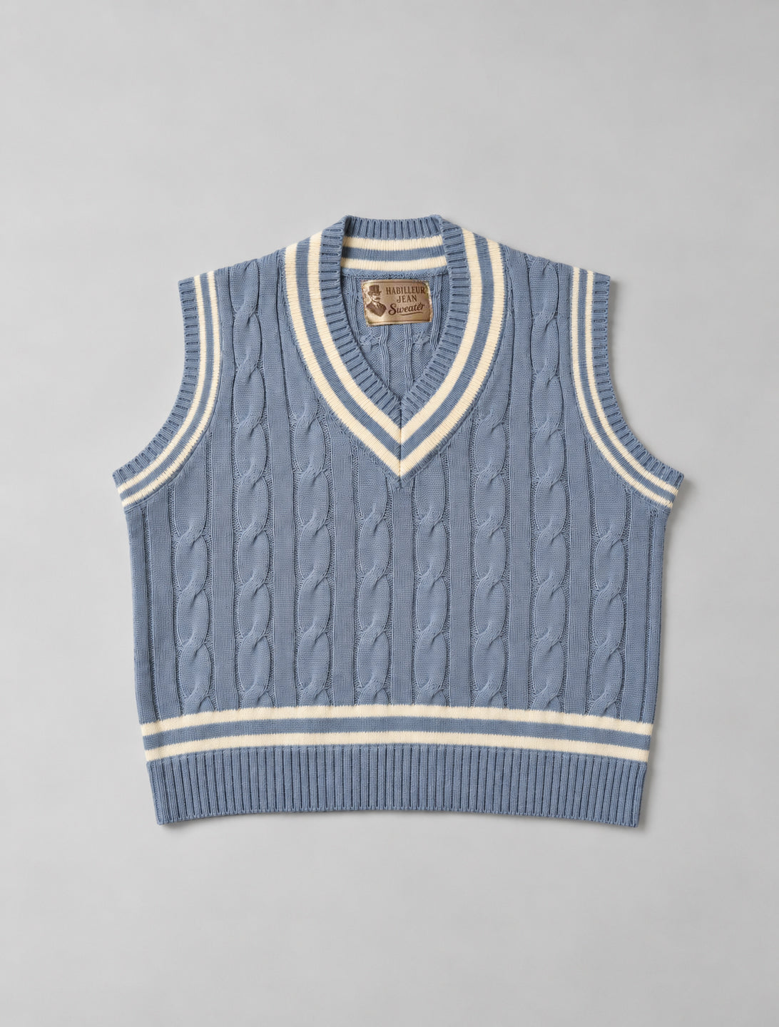 Blue cricket sweater
