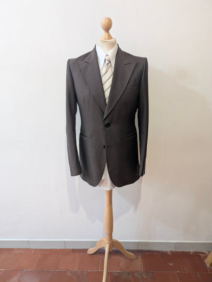 Veste marron en laine épaisse