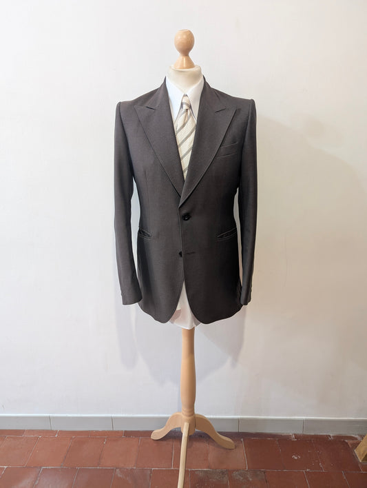 Veste marron en laine épaisse