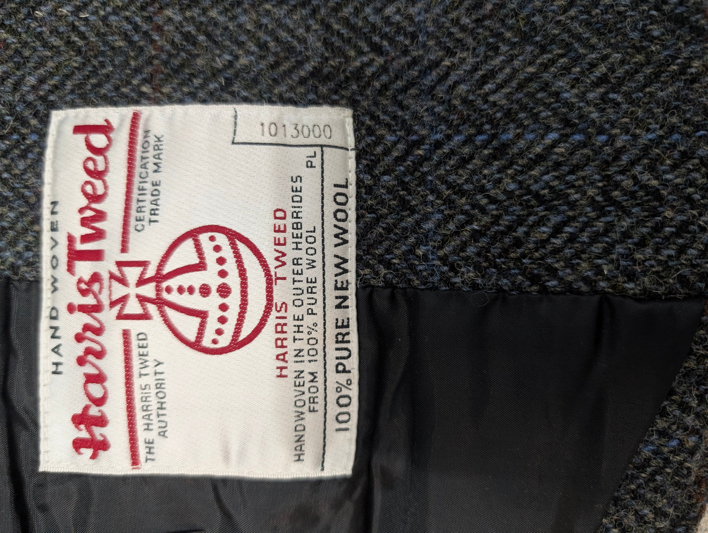 Gilet en tweed Harris tweed