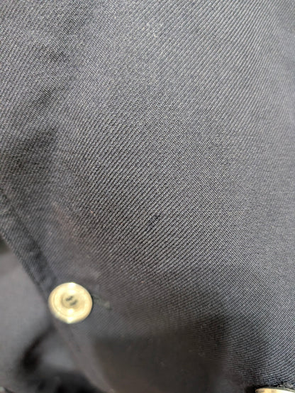 Full canvas Veste croisé bleu marine