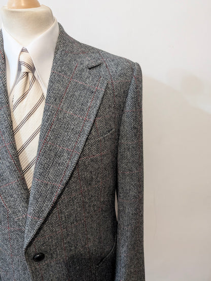 Veste grise en tweed