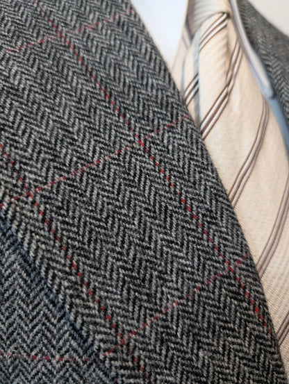 Veste grise en tweed