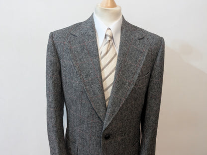 Veste grise en tweed