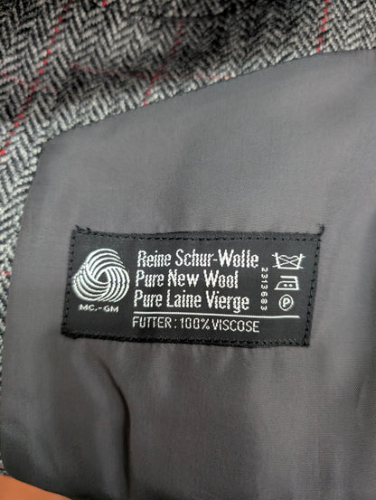 Veste grise en tweed