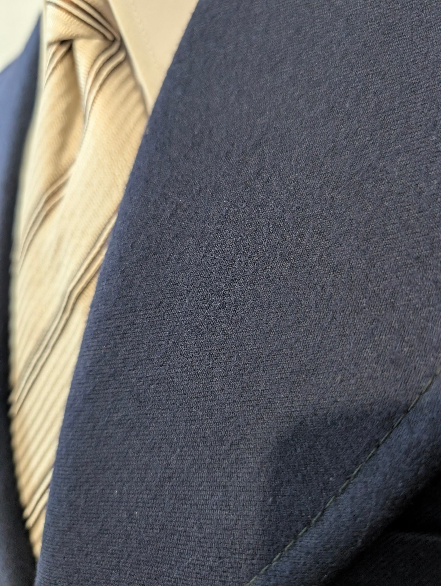 Veste bleu marine en laine