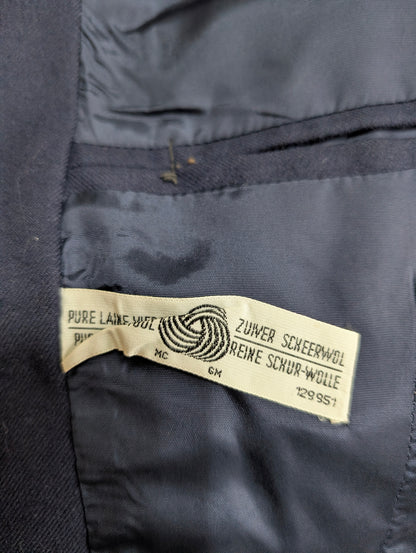 Veste bleu marine en laine
