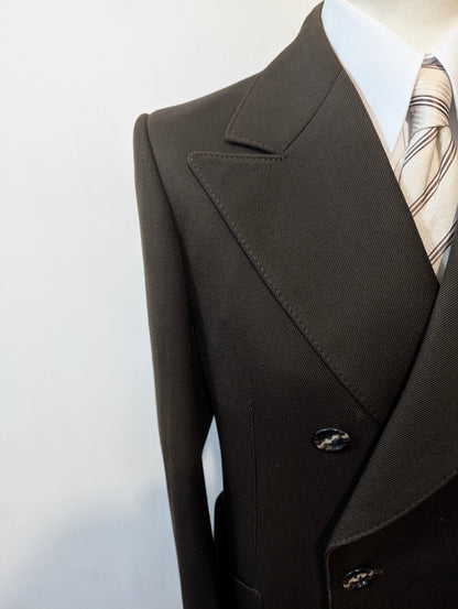 Veste marron veste croisé marron en laine