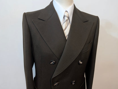 Veste marron veste croisé marron en laine