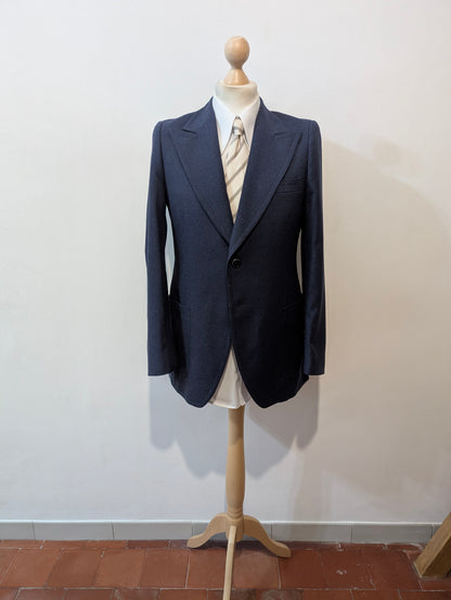 Veste bleu marine en flanelle lourdes