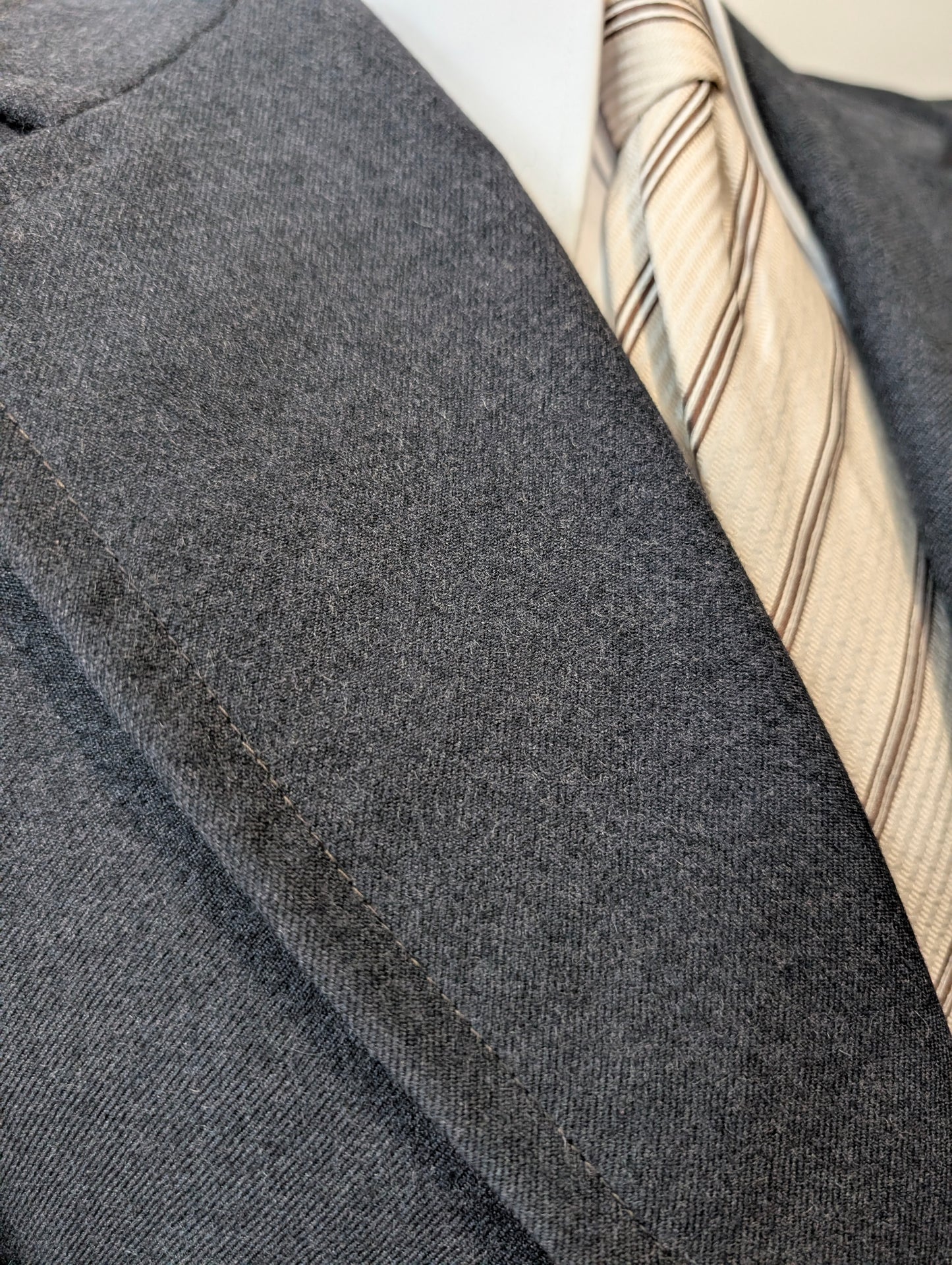 Veste bleu grise en laine