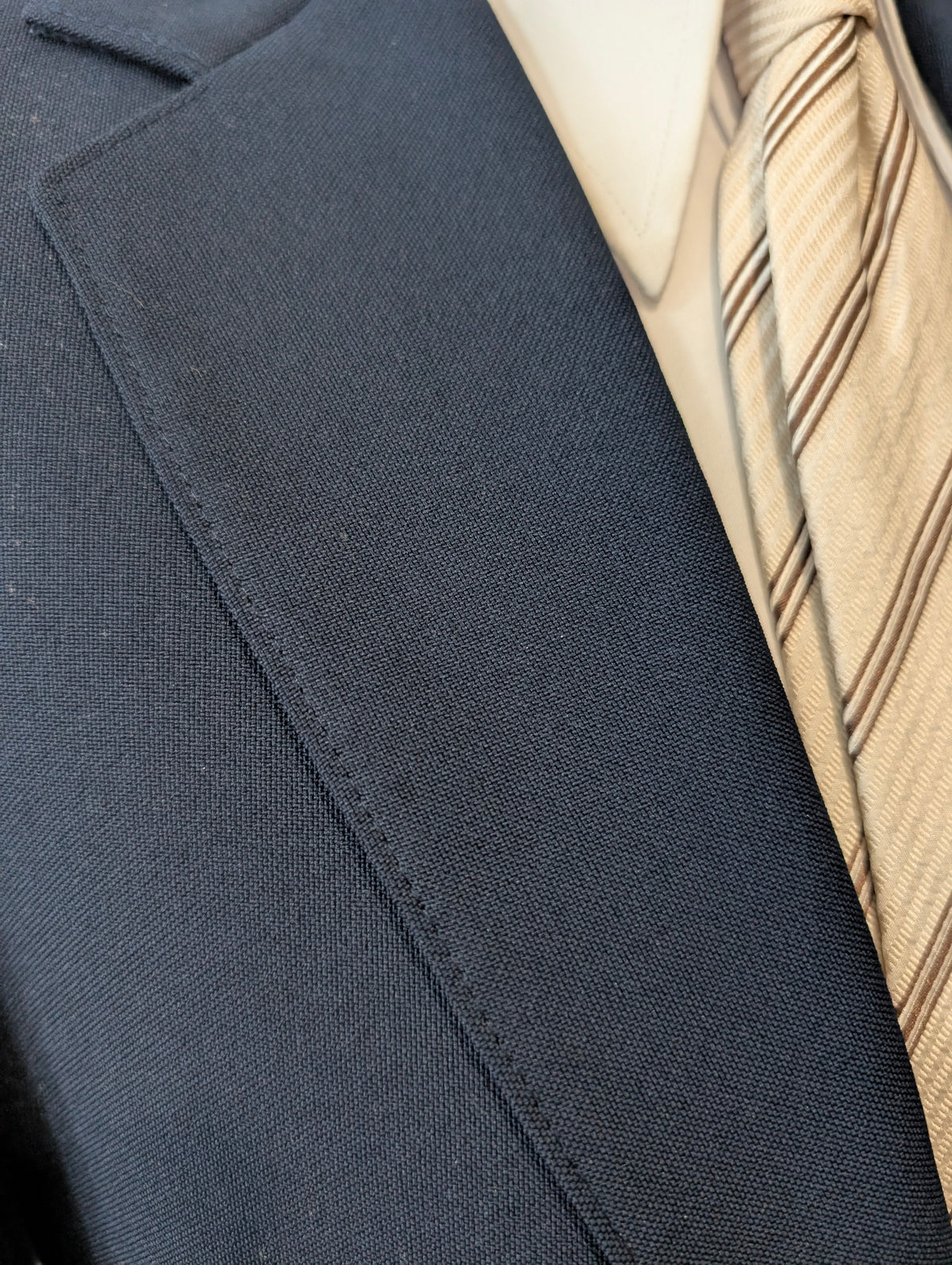 Veste bleu marine en laine