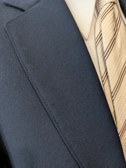 Veste bleu marine en laine