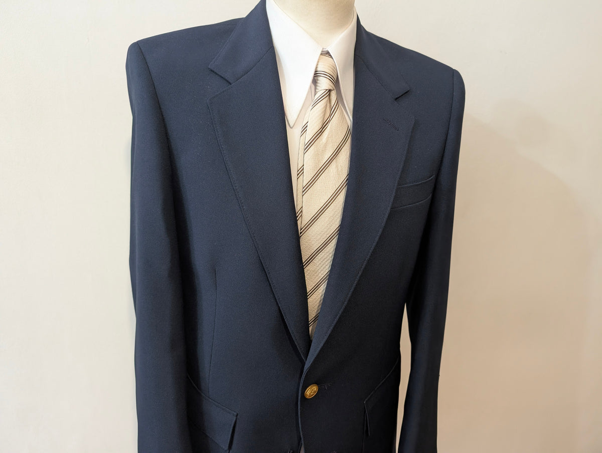 Veste bleu marine en laine