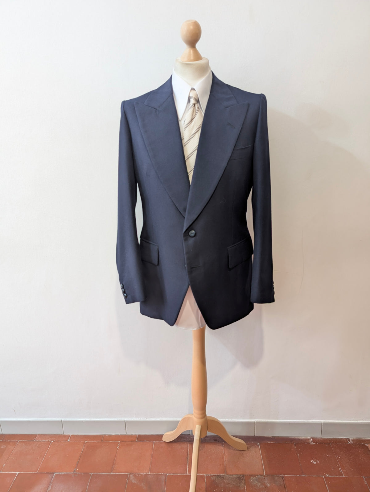Bespoke navy jacket