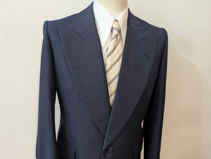 Bespoke navy jacket
