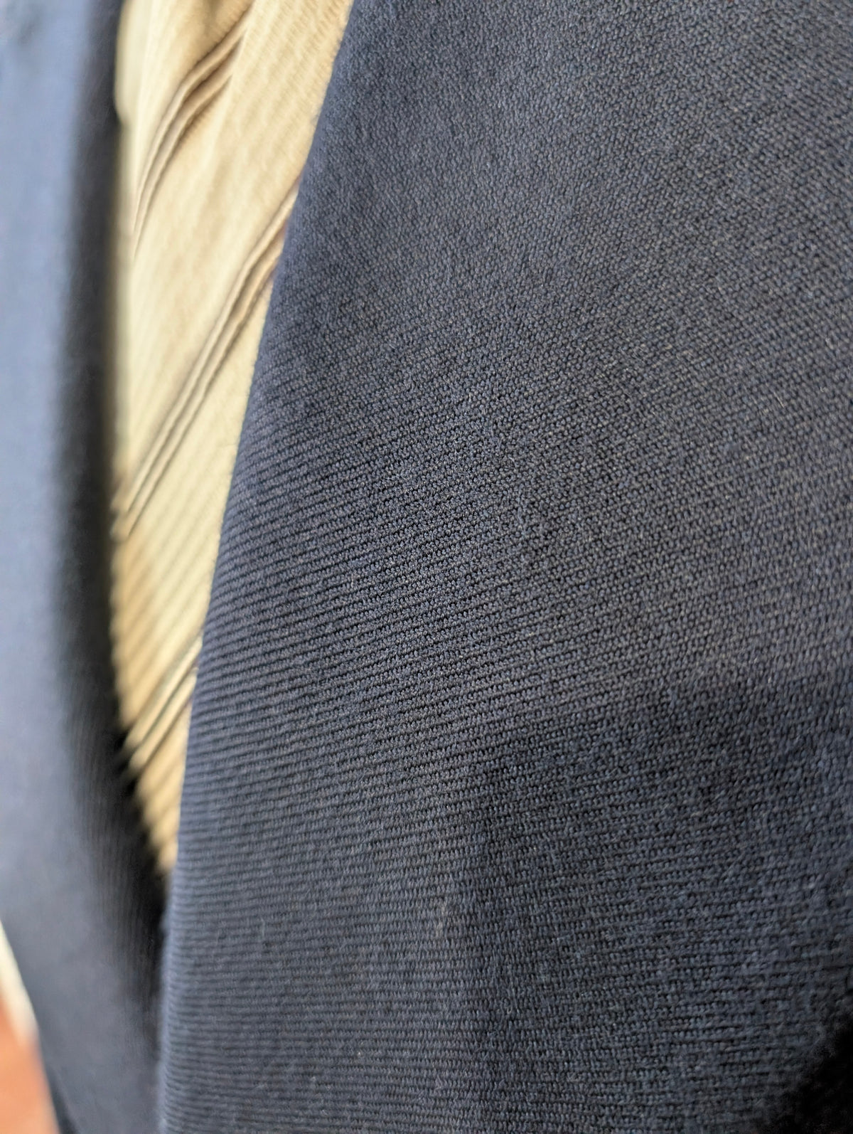 Bespoke navy jacket
