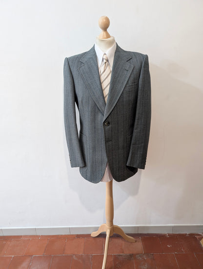 Veste gris vert en laine