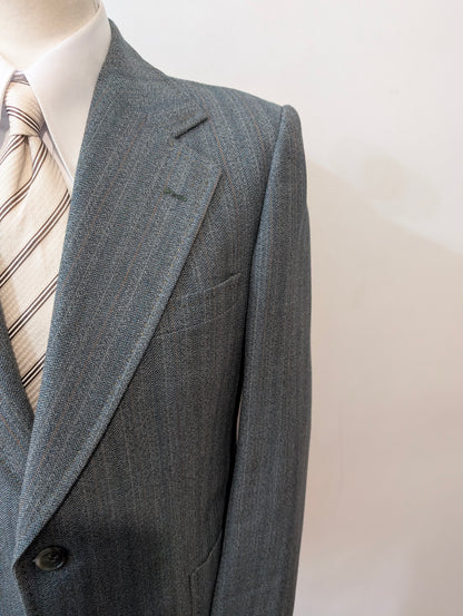 Veste gris vert en laine